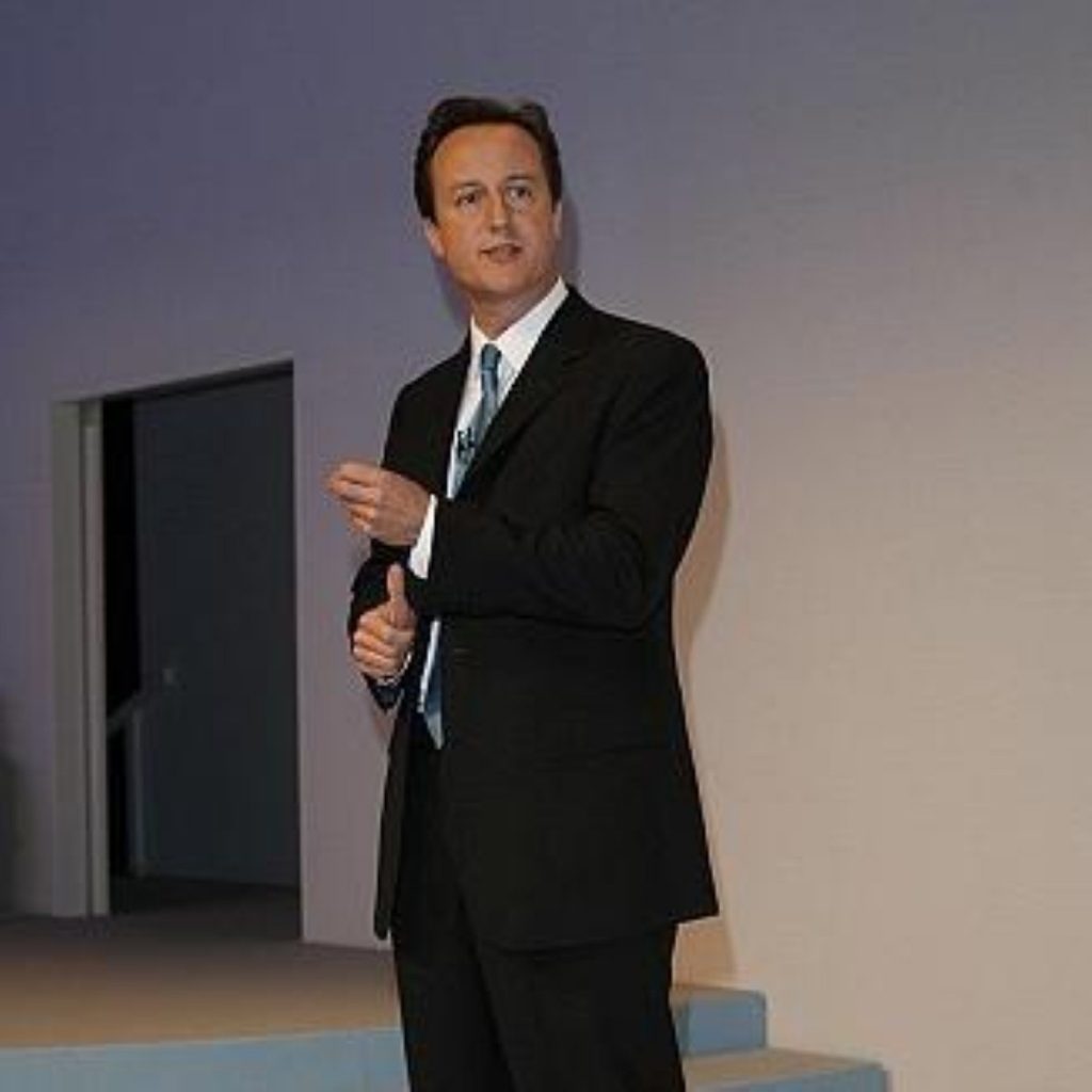 David Cameron's party receiving positive polling reaction