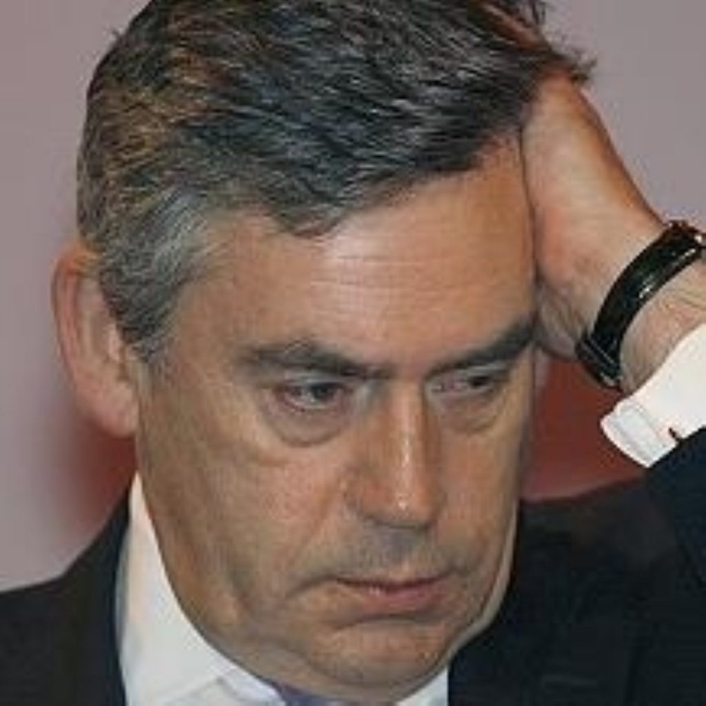 Gordon Brown is struggling in the polls