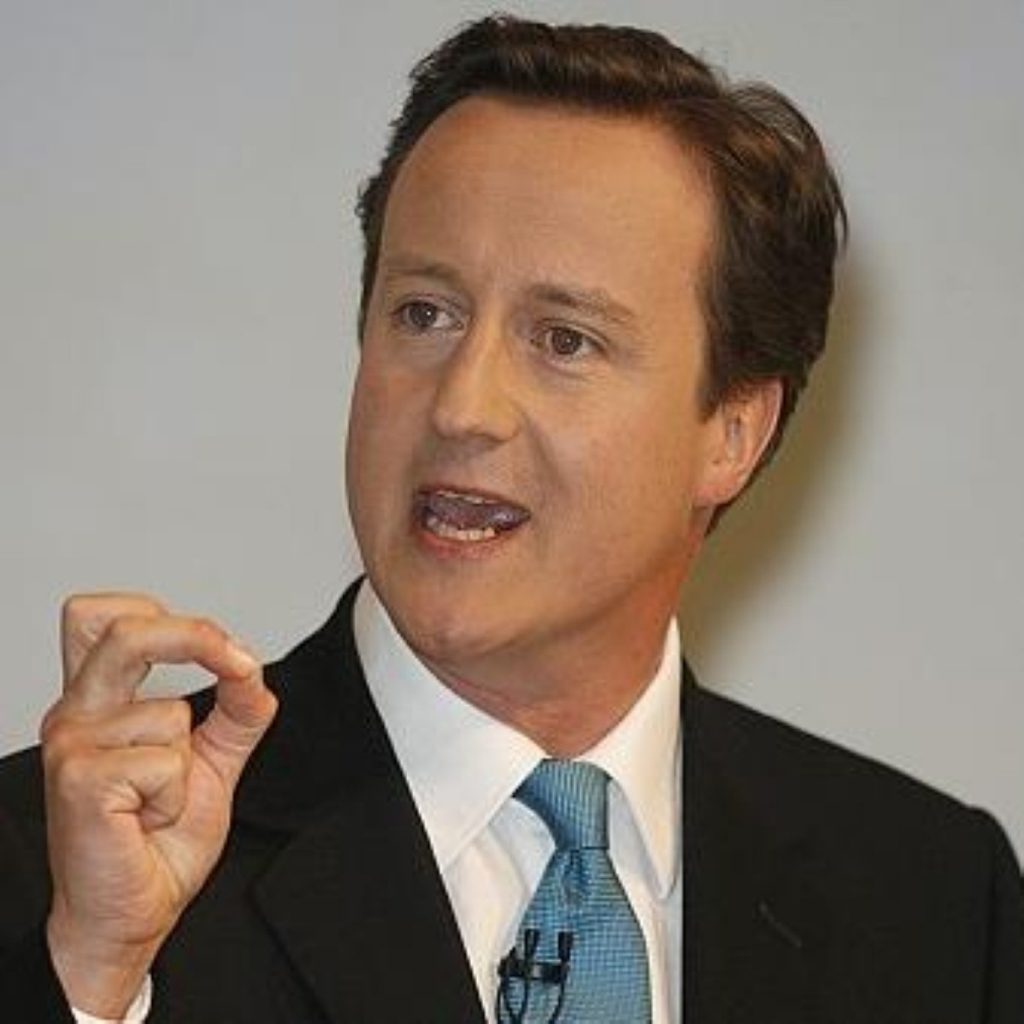 David Cameron launches his party's local election campaign