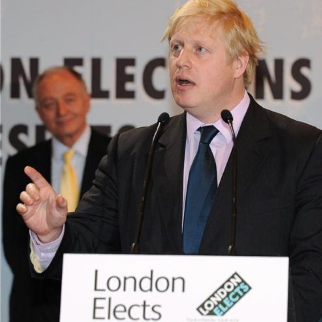 Boris Johnson is new London mayor