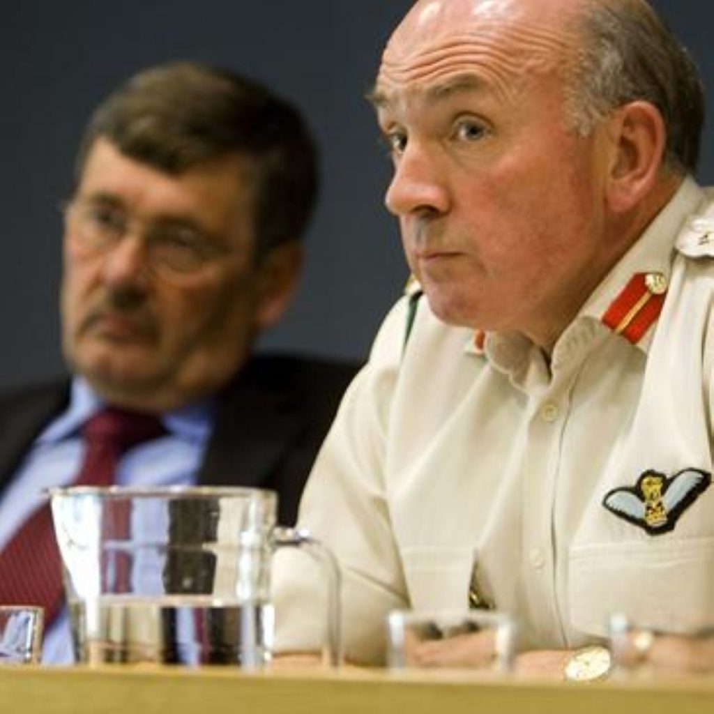 General Sir Richard Dannatt has confirmed that he has accepted David Cameron's offer.