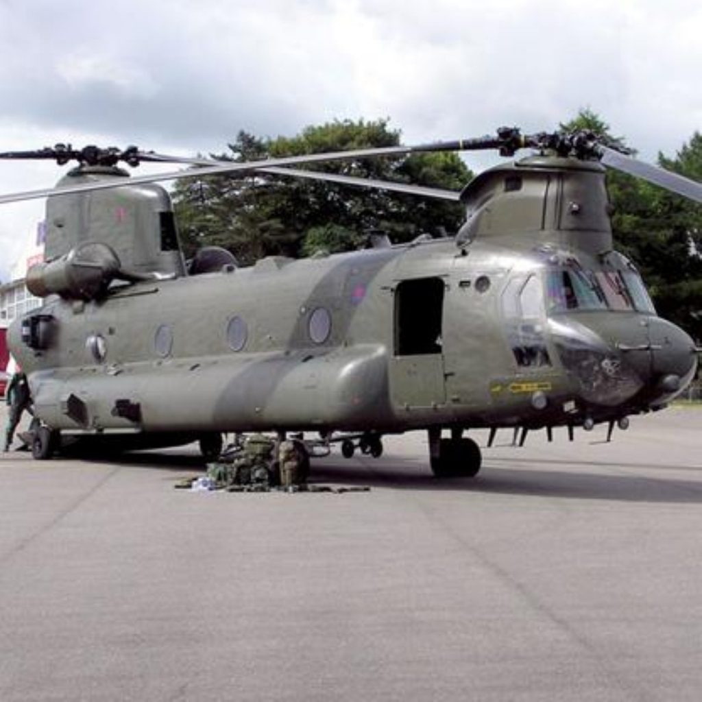 Appalling: MoD ineptitude over Chinooks putting soldiers