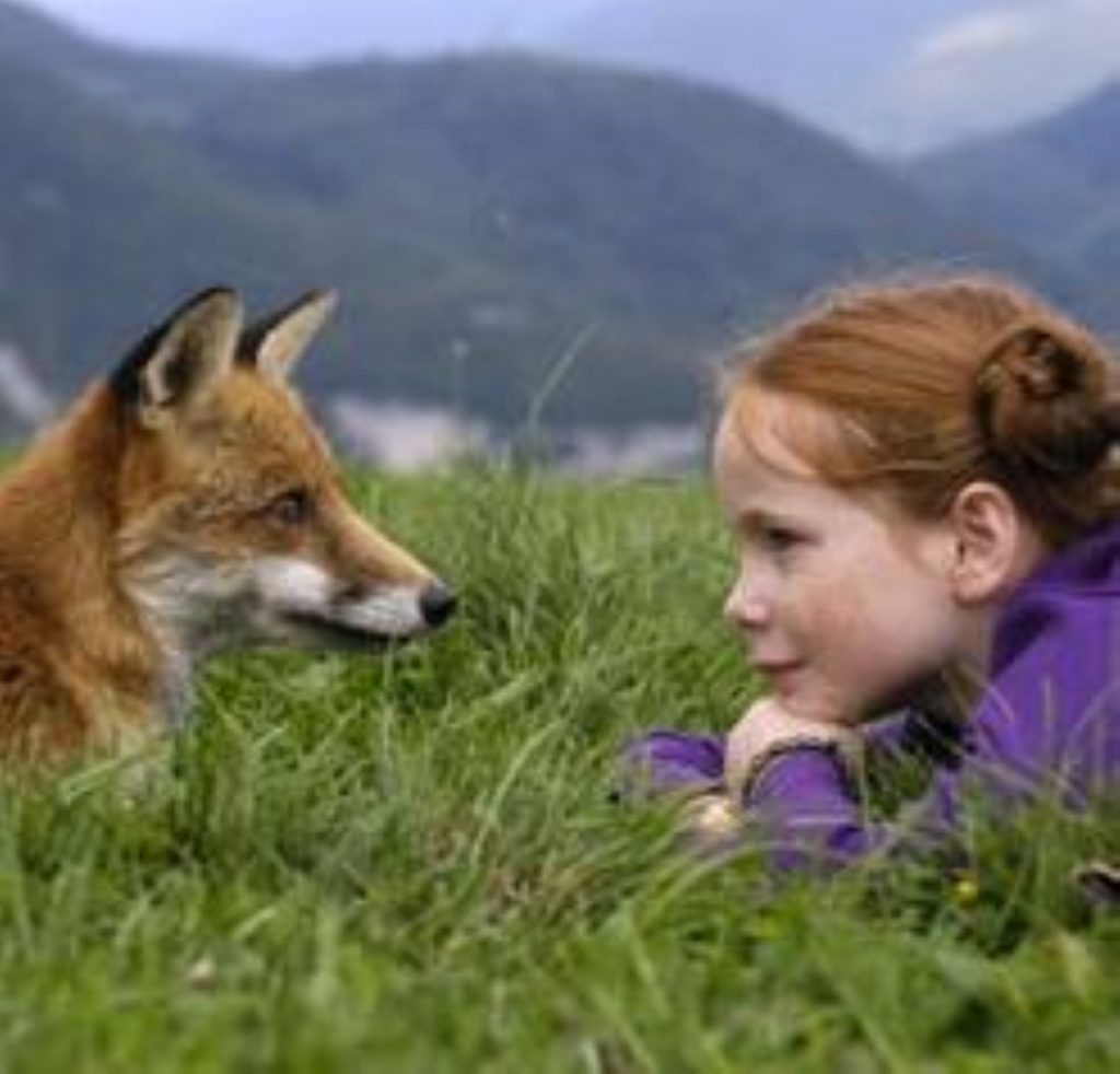 Was Maria Hutchings upset by a fox as a child?