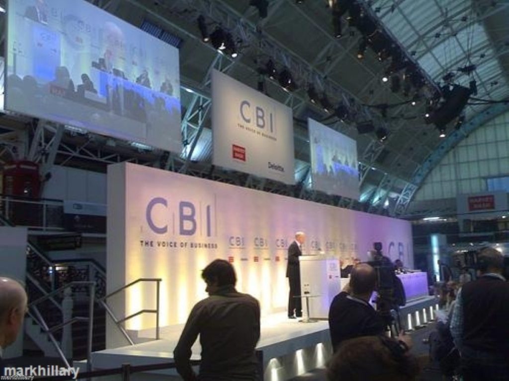 The CBI conference is a critical opportunity for politicians to impress business leaders