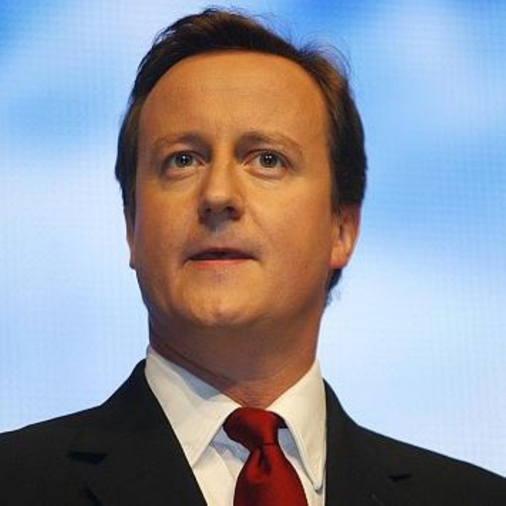Cameron: Embarrassing accent gaffe