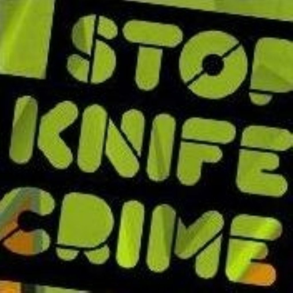 A Home Office advert to stop knife crime