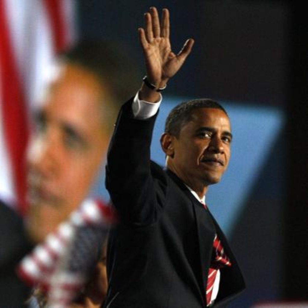 Barack Obama is the next president of the United States