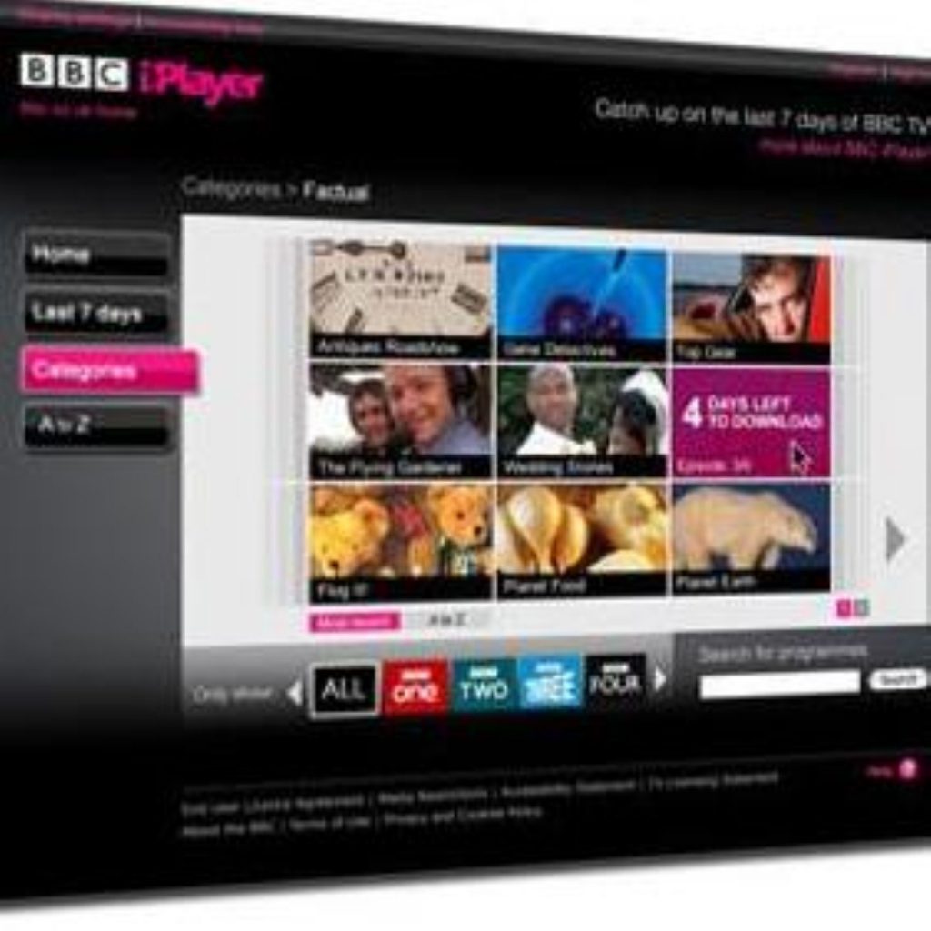 The BBC iPlayer: one of the BBC's recent successes
