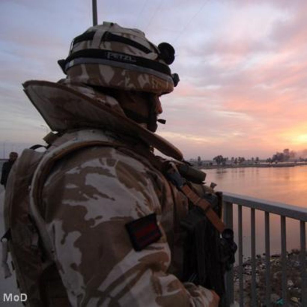 UK troops in Iraq