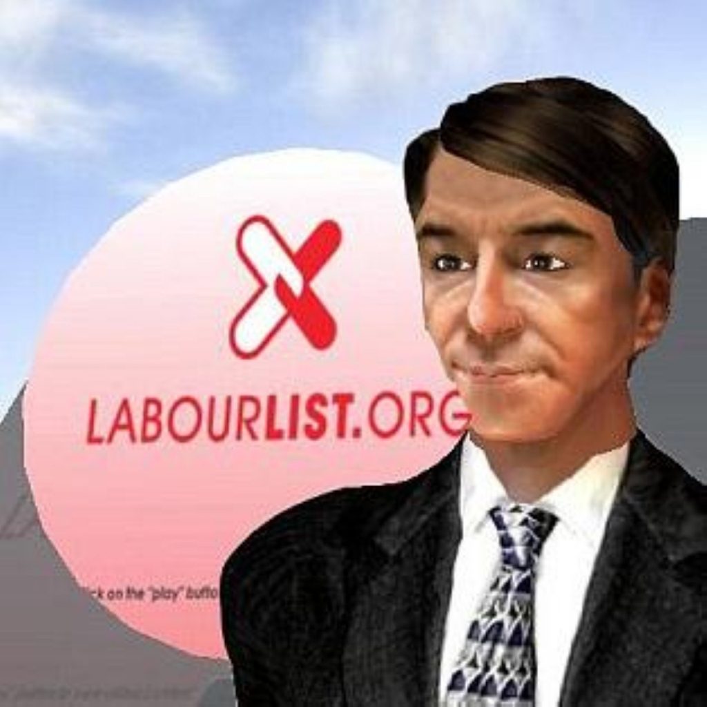 An avatar of Peter Mandelson