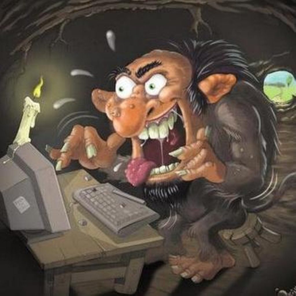 Trolls: Increasingly prevalent online.