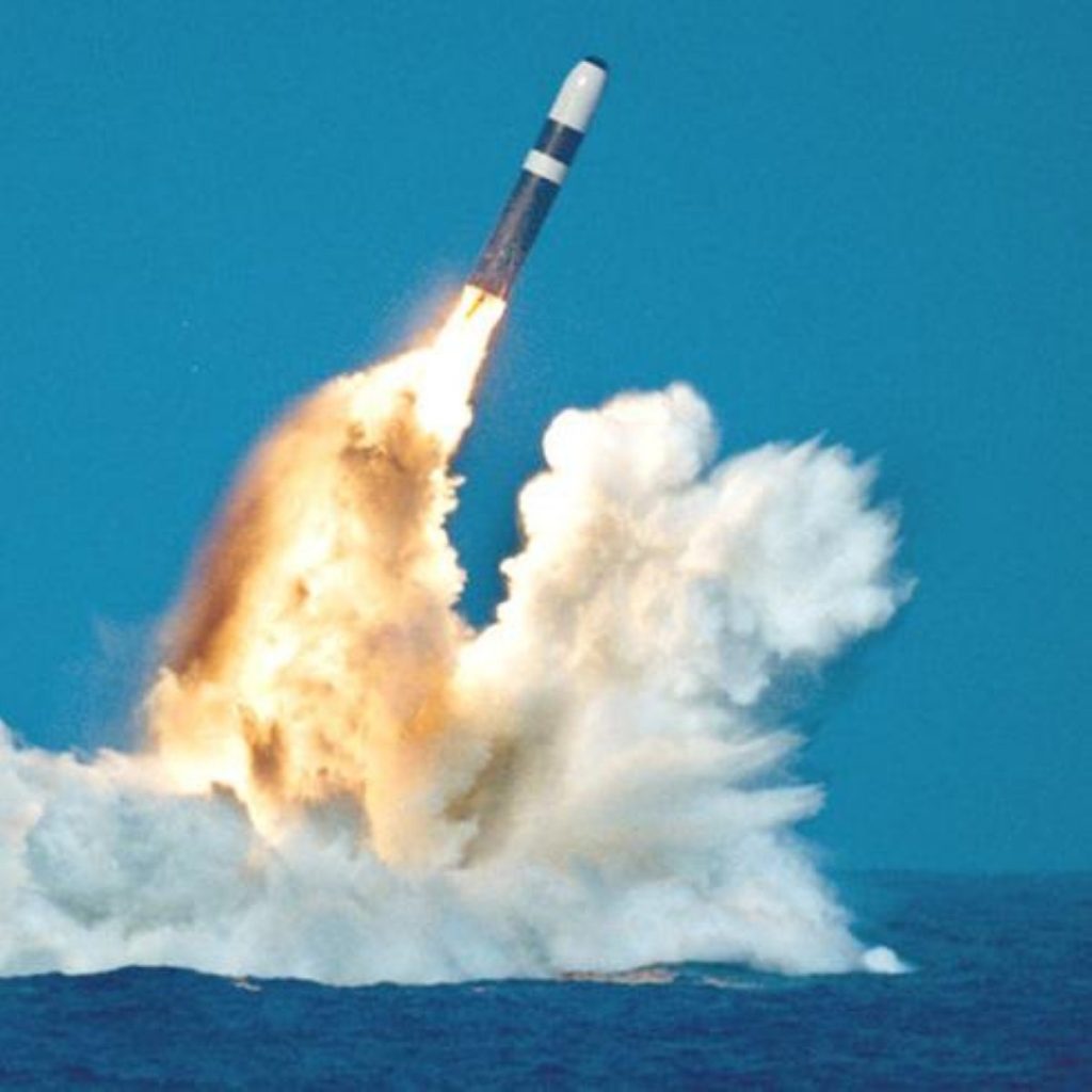 Trident submarines will carry fewer missiles
