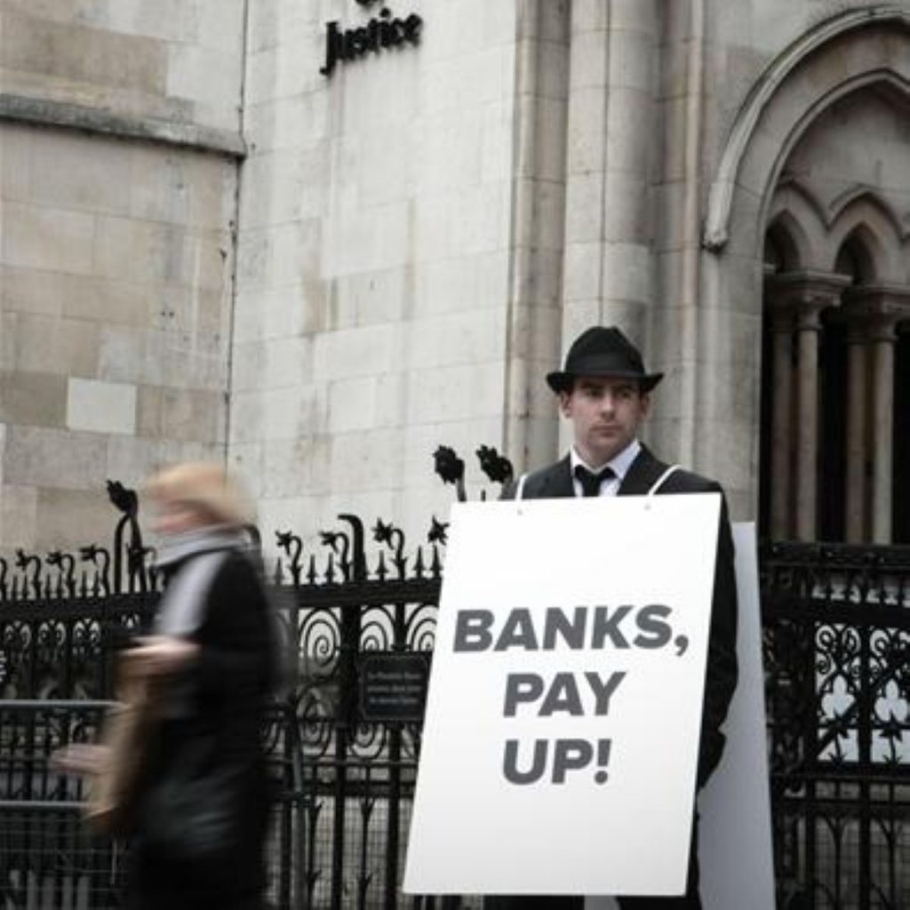The government hopes the Vickers report will help placate some public anger towards the banking sector