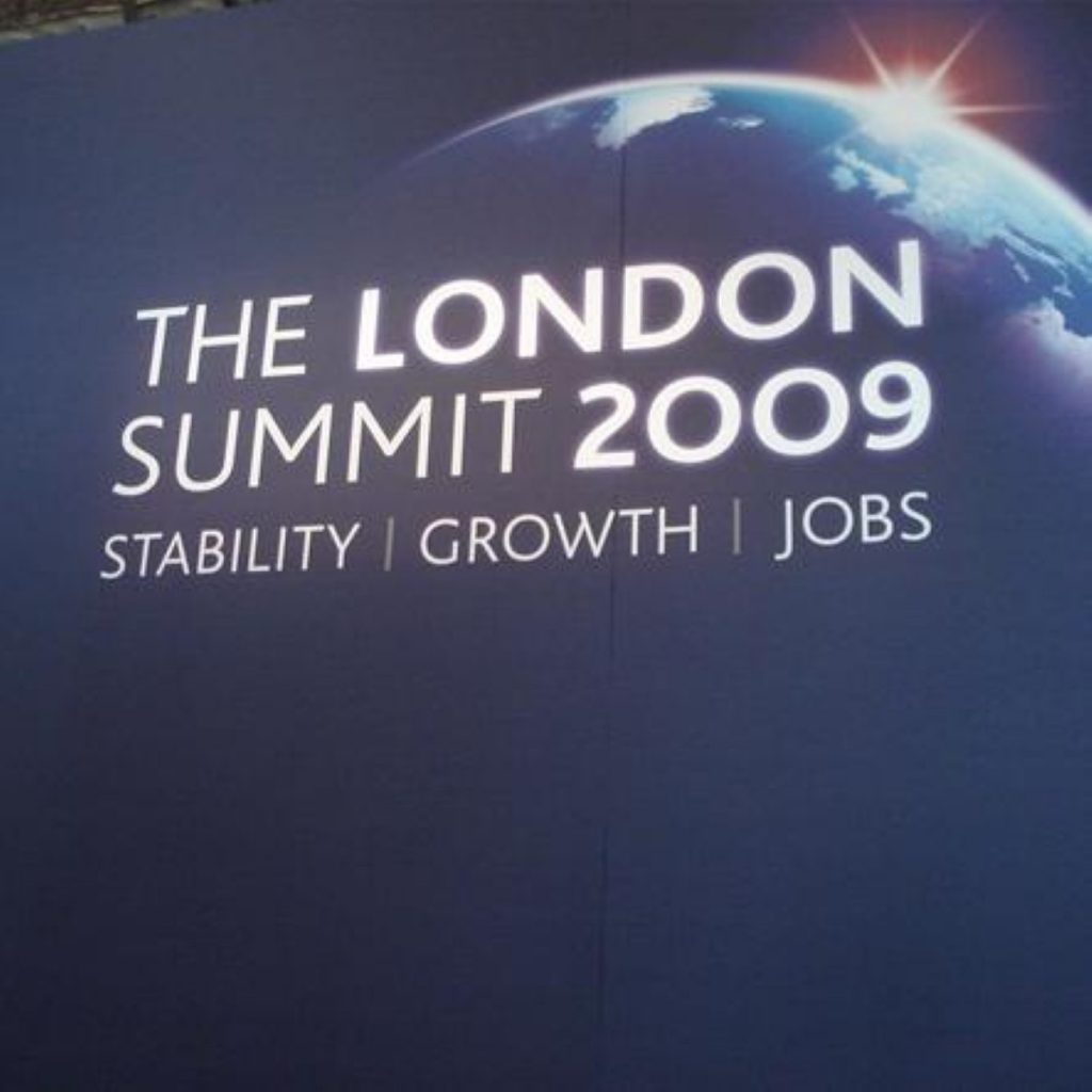 London G20: $1 trillion for the IMF
