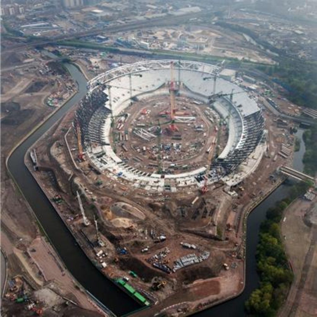 The Olympic site as it currently stands