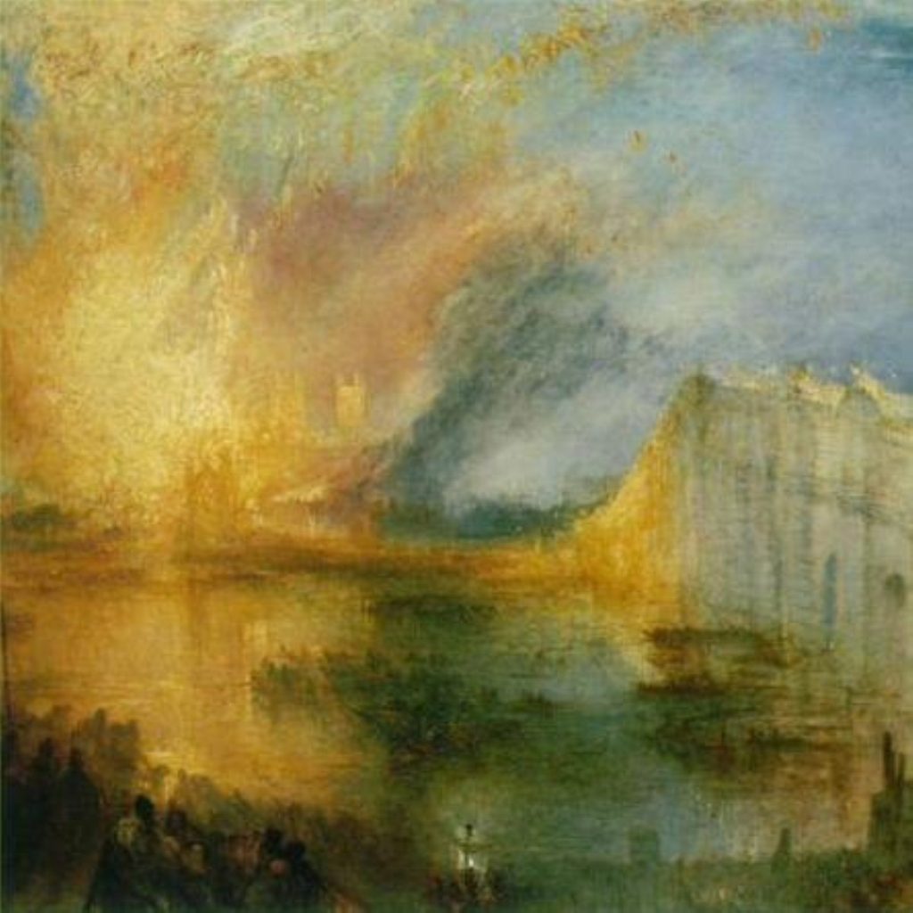 Turner's The Burning of the Houses of Lords and Commons
