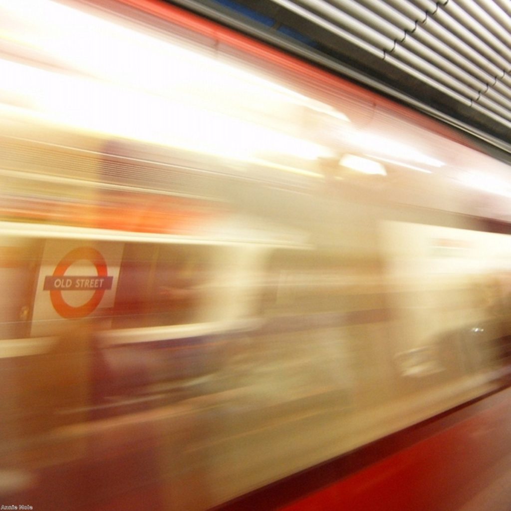 The Tube strike hit London at 19:00 BST yesterday