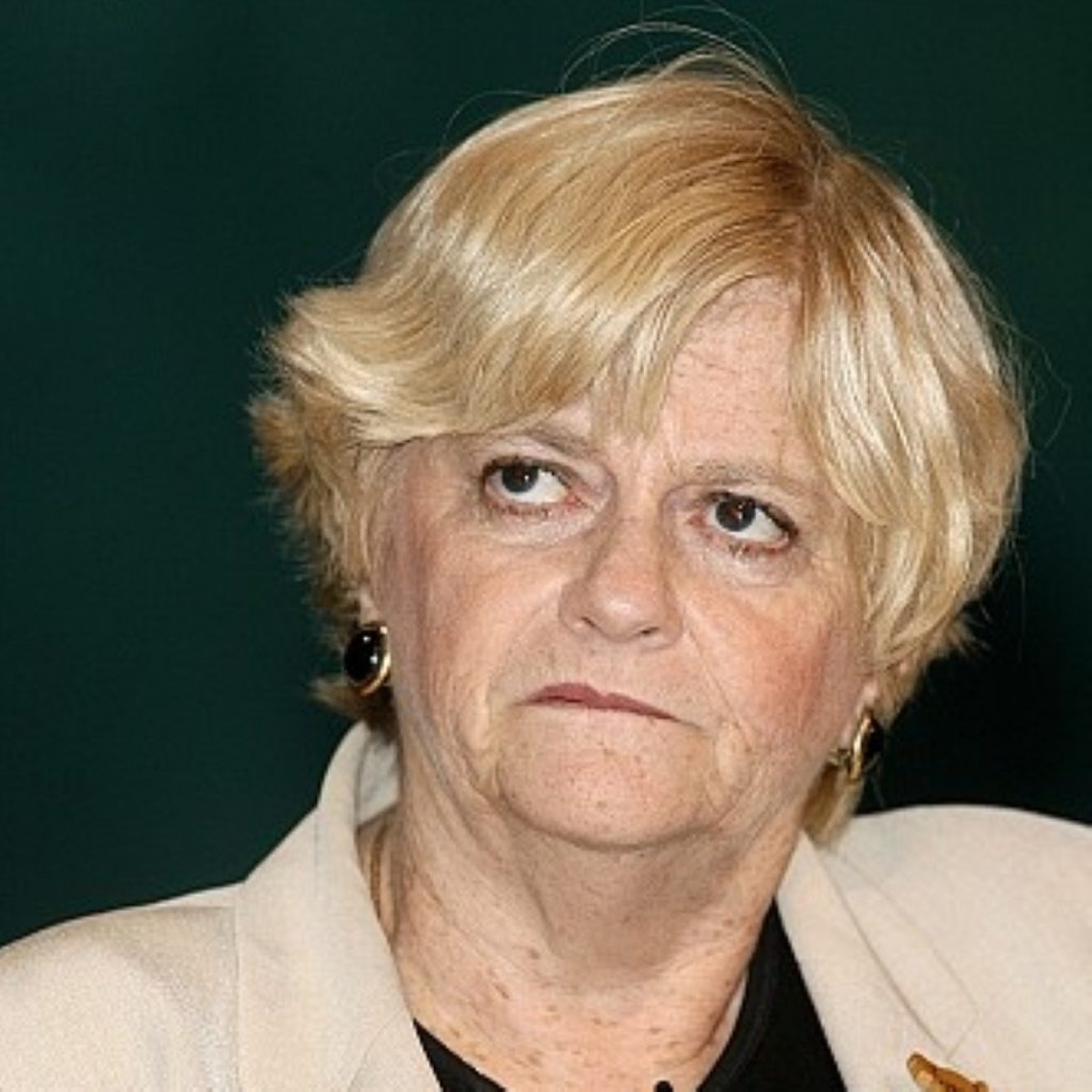 Ann Widdecombe leads the campaign against gay marriage