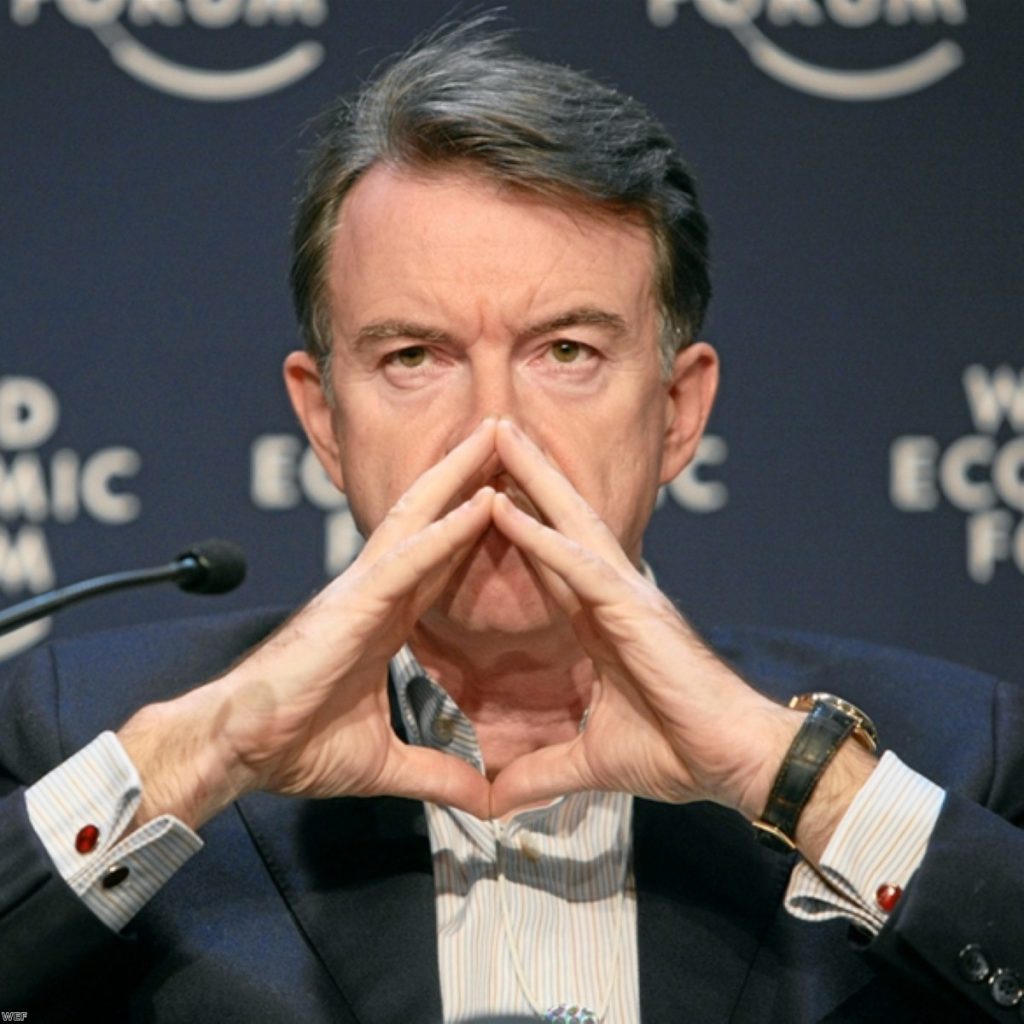 Peter Mandelson goes on the offensive
