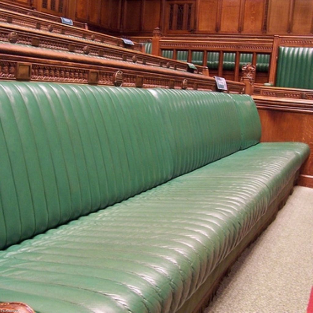 Ed Miliband fills up the seats of his frontbench team