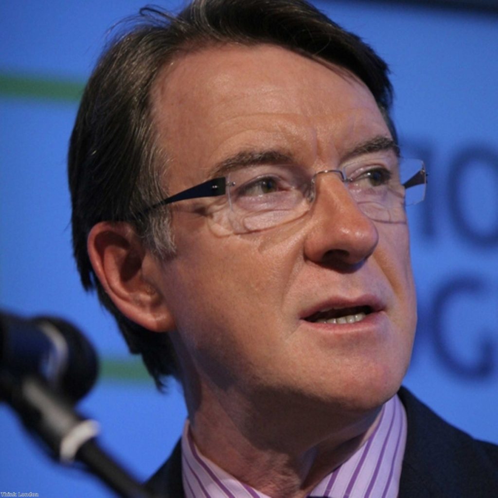 Mandelson comments on positive economic signs