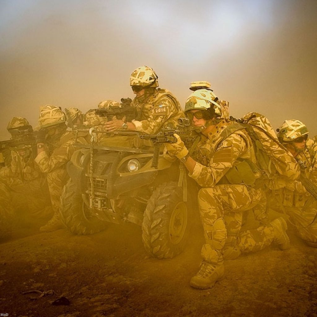 UK troops in Afghanistan