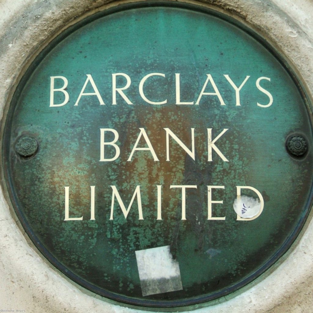 Barclays recieved no taxpayer support during the crisis