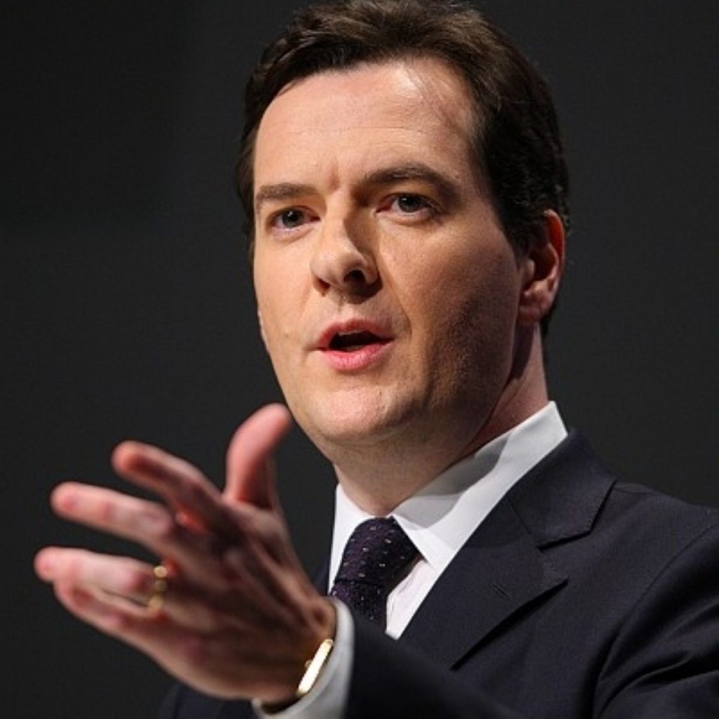 Osborne returns the debate to the public finances