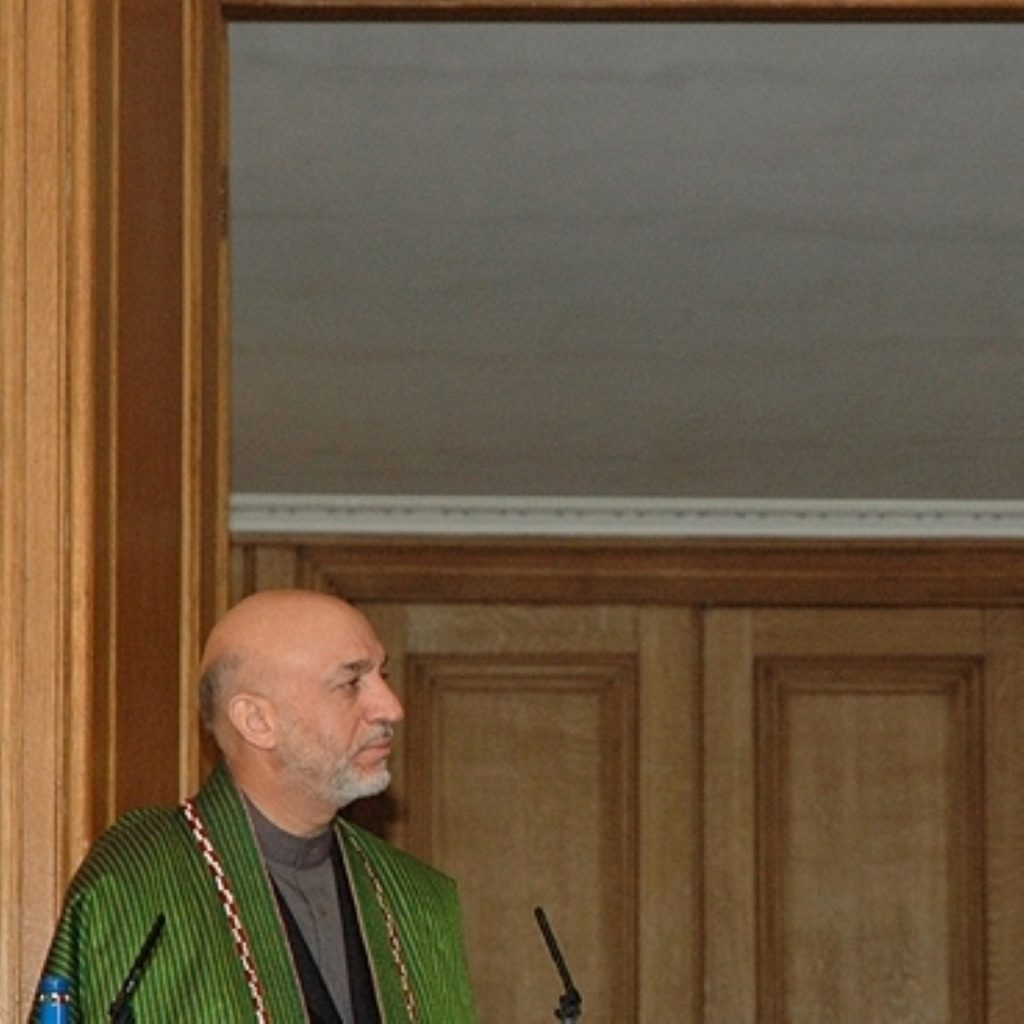 This conference is all about one man: Hamid Karzai