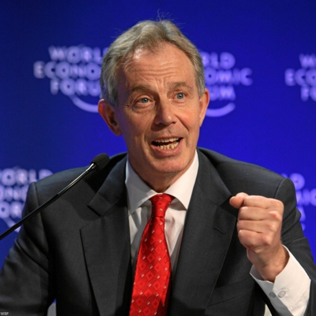 Tony Blair called on western governments to work closely with the new Egyptian government
