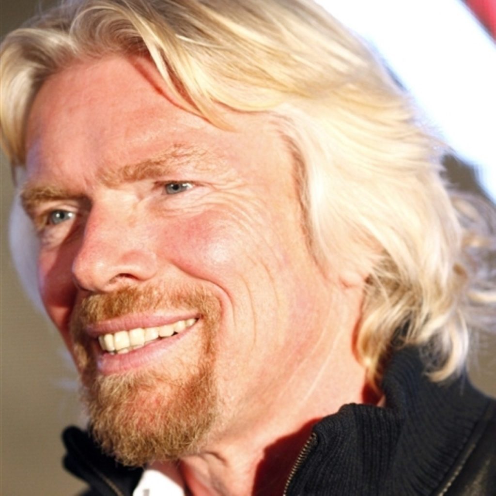 Sir Richard Branson's comments will give the Tory leader important support as the parties clash on the economy