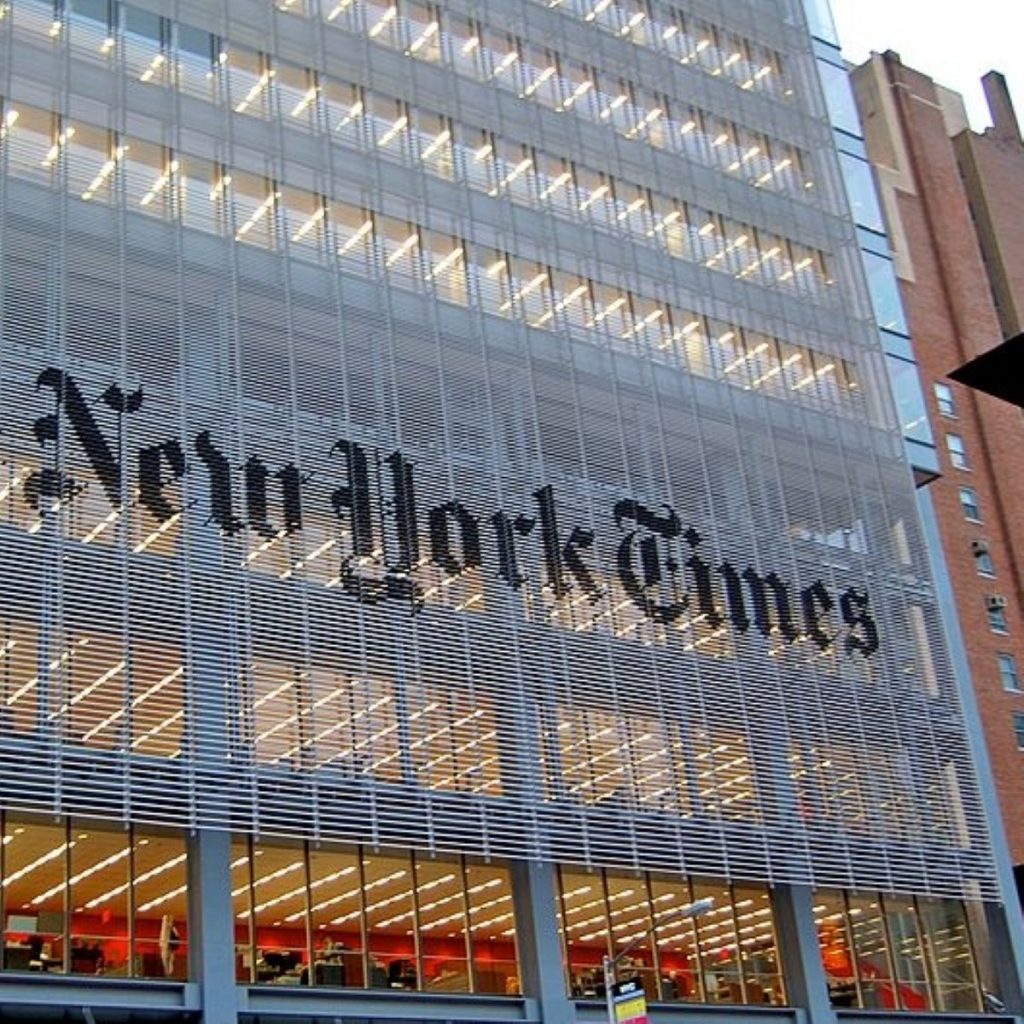 The New York Times covered the riots in the UK extensively