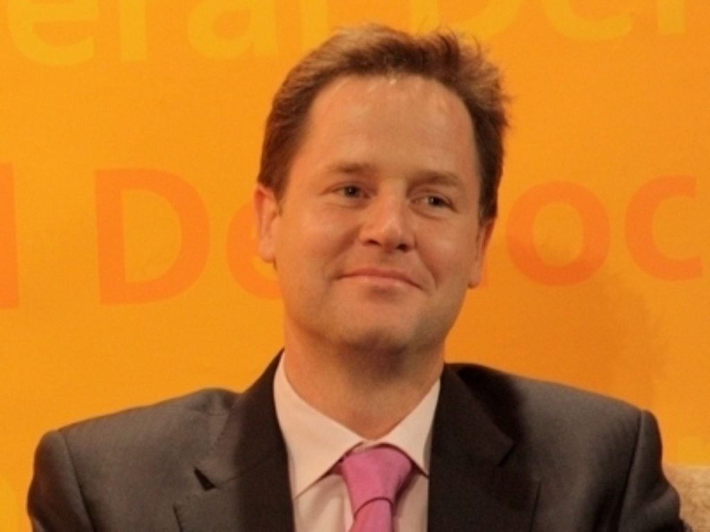 Nick Clegg was judged to have done best in the first TV leaders