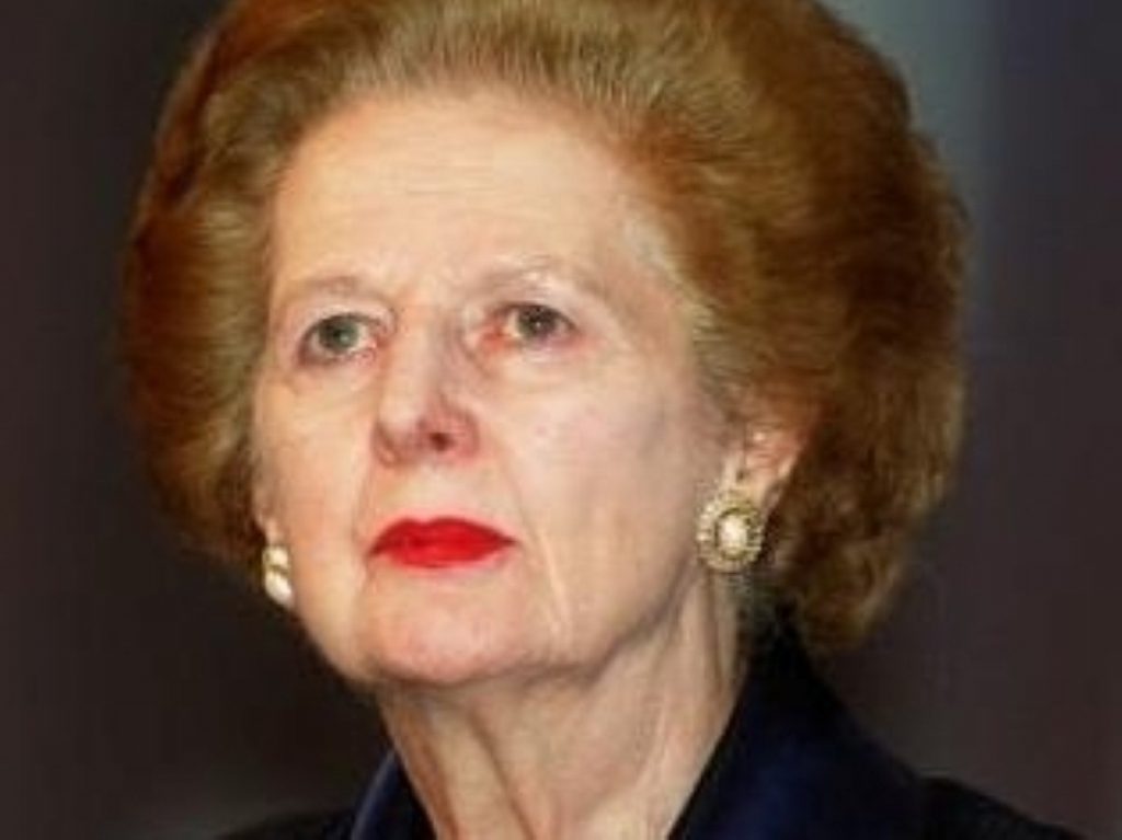 Lady Thatcher has reportedly recovered well from a bout of flu