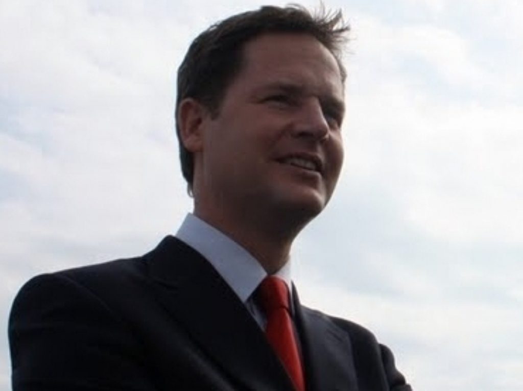 Nick Clegg will call on world leaders to follow Britain's example on international development