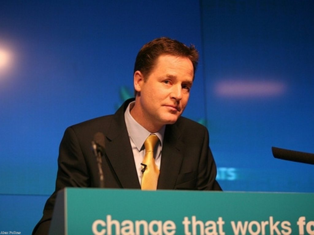Clegg backs decentralisation project as Britain's constitutional arrangements tremble