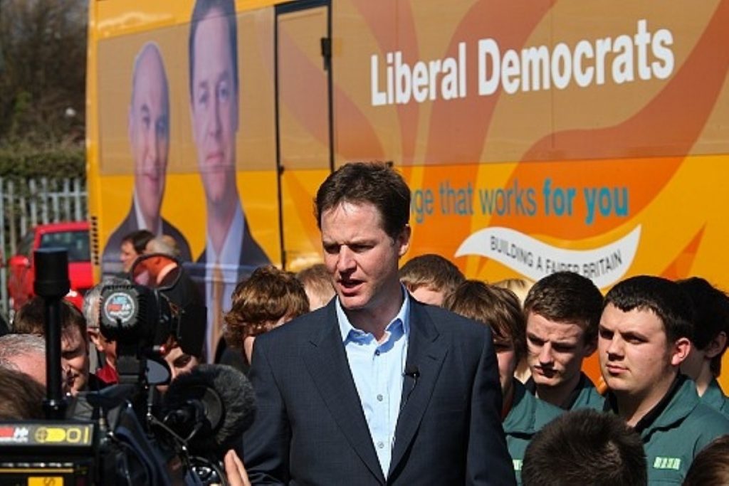 The poll surge of 'Cleggmania' is a distant memory for Lib Dems