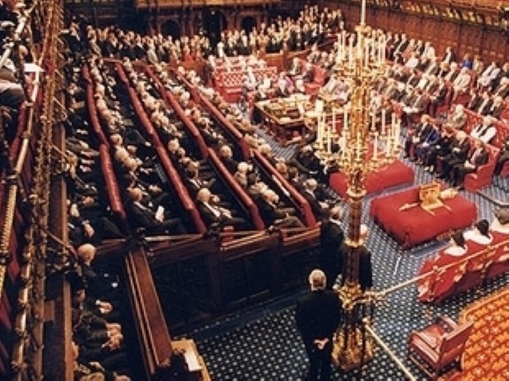 The party said the House of Lords is an '18th century sham'