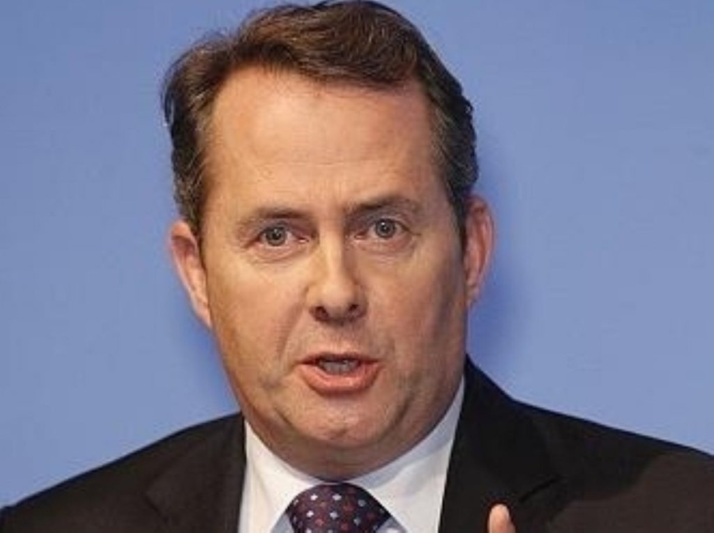 Liam Fox clarified comments about Afghan role