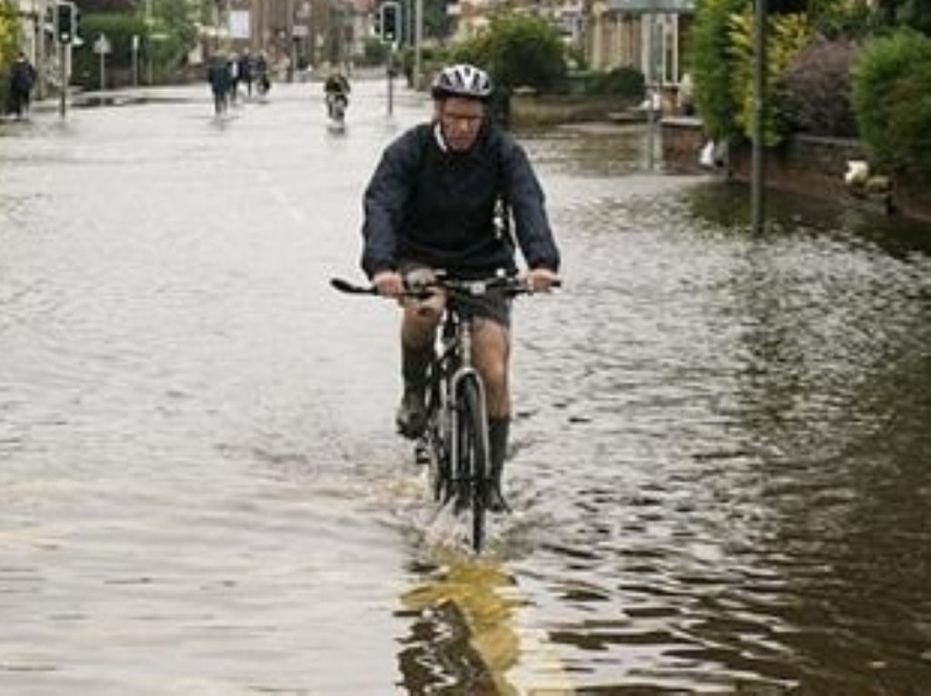 People should start preparing themselves for more extreme weather events, warns the government