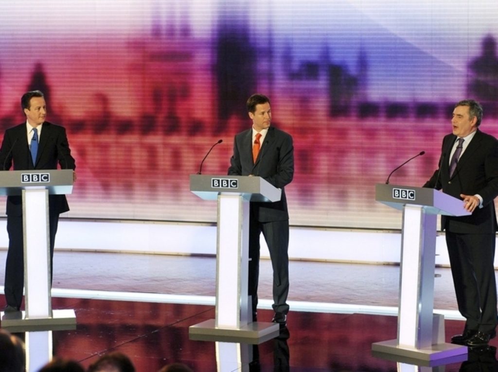 Britain's three potential prime ministers clashed on various economic issues tonight