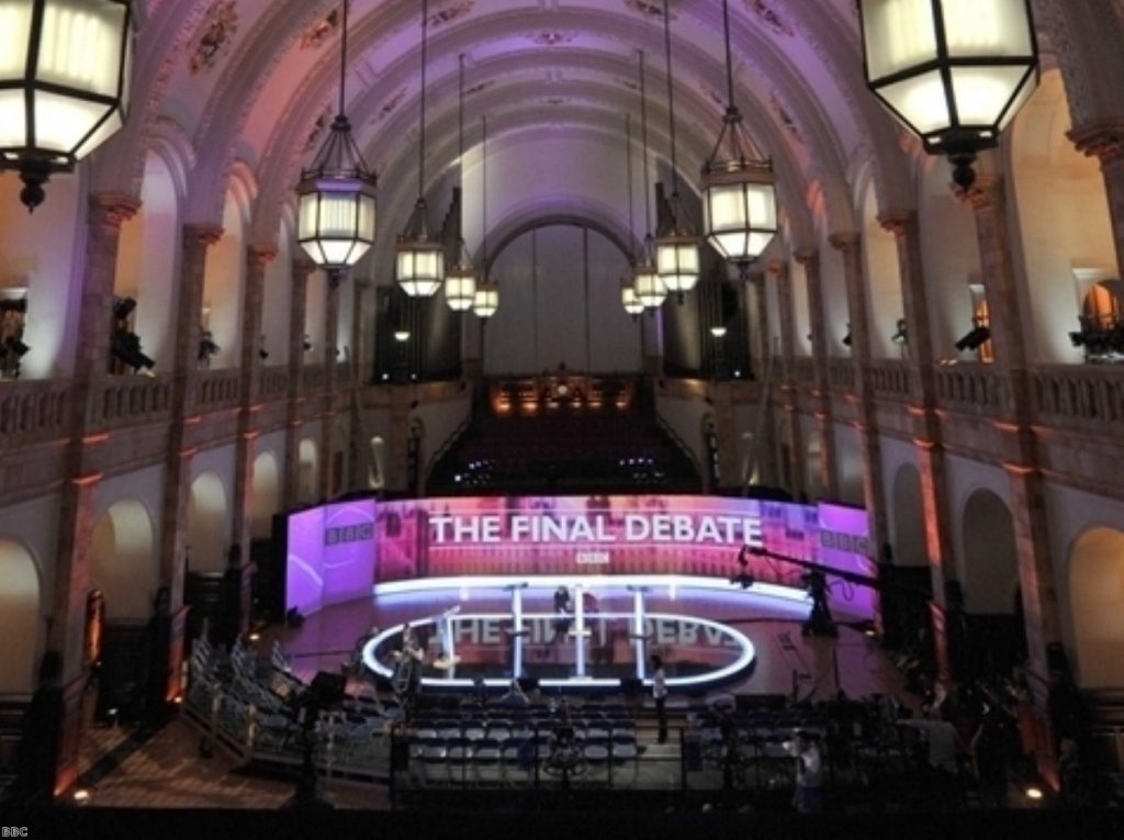 Final debate took place in Birmingham
