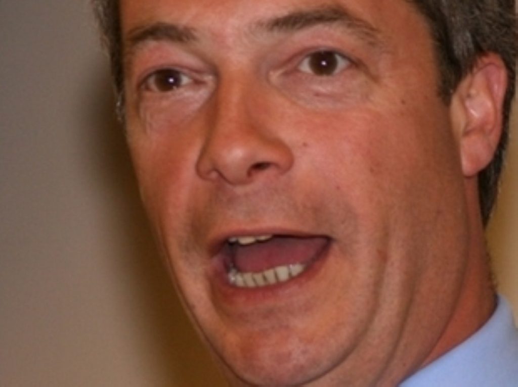 Farage: Entitled to his lunchtime pint