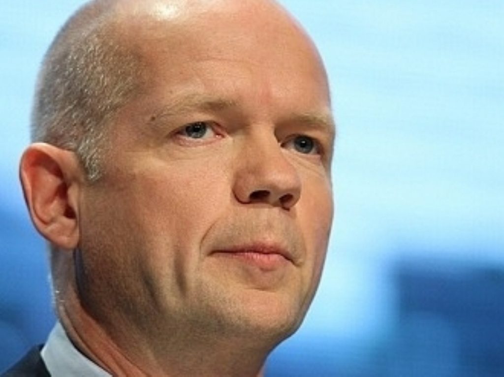 A trial on Russian soil doesn't work for William Hague