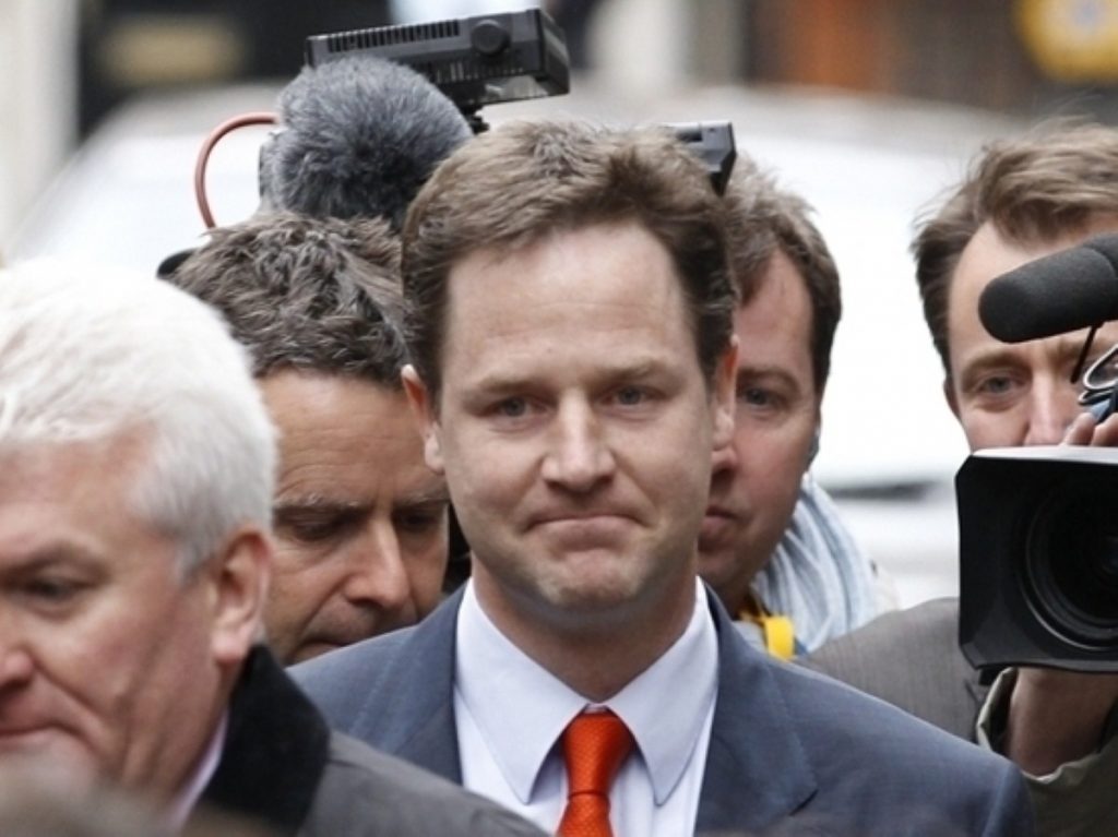 Clegg: We give ourselves the chance to shape outcomes