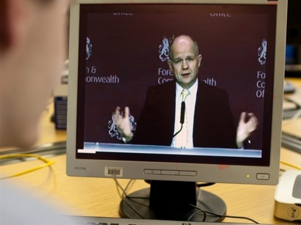 William Hague's Foreign Office spends less than 1% of the government's overall budget