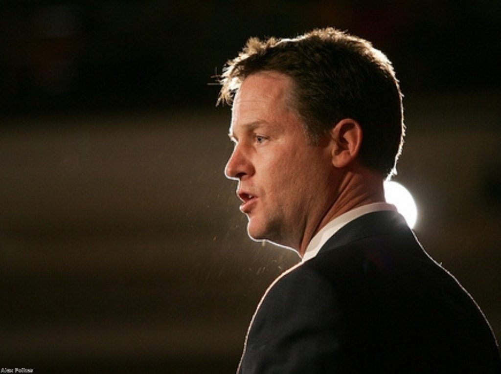 Nick Clegg must reassure his party