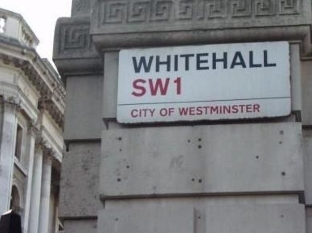 All change on Whitehall?