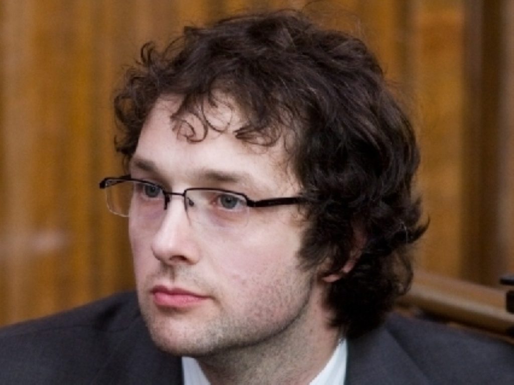 Chris Addison plays Ollie in the The Thick Of It