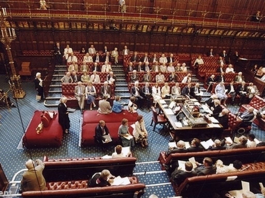 Majority of peers think gay marriage bill should "not proceed"